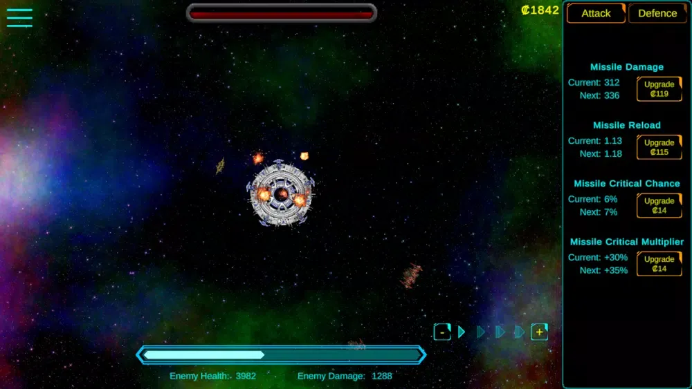 Stellar Starbase Defence スクリーンショット