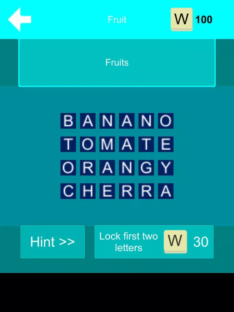 Word Spin iPad  سکرین شاٹس