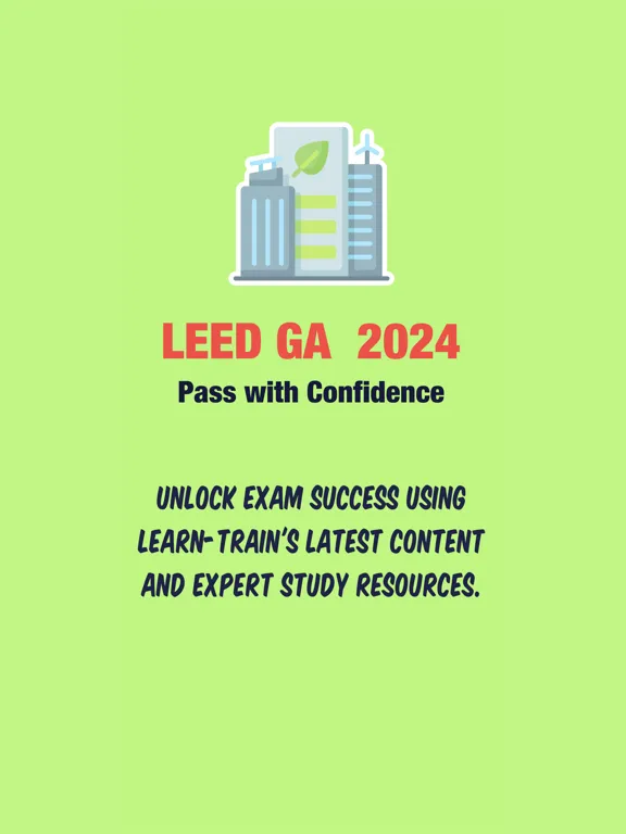 تصاویر LEED-GA Prep 2024 iPad 