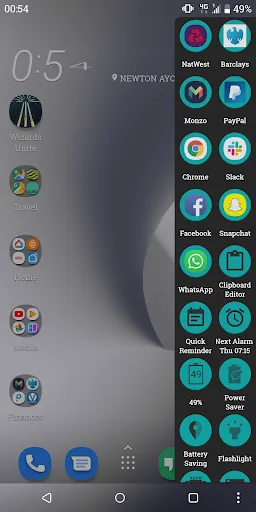 Shortcutter Quick Settings Screenshots