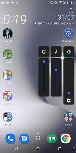 Shortcutter Quick Settings Screenshots