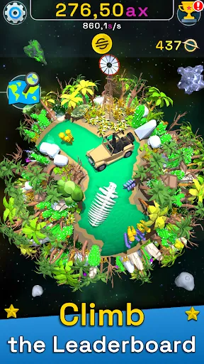 Planet Evolution: Idle Clicker 스크린샷