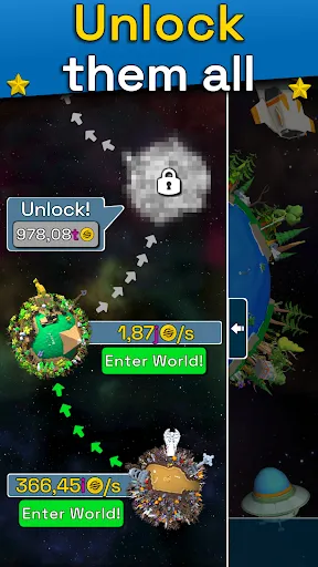 Planet Evolution: Idle Clicker 스크린샷