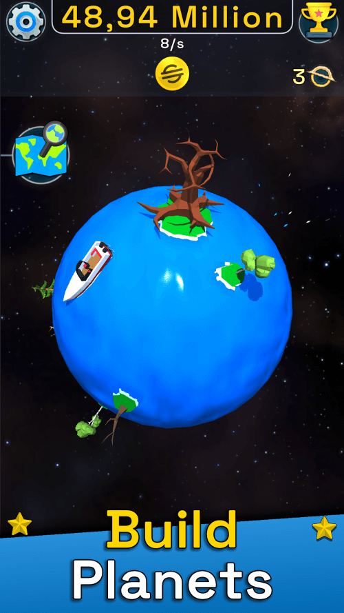 Planet Evolution: Idle Clicker-screenshot-1