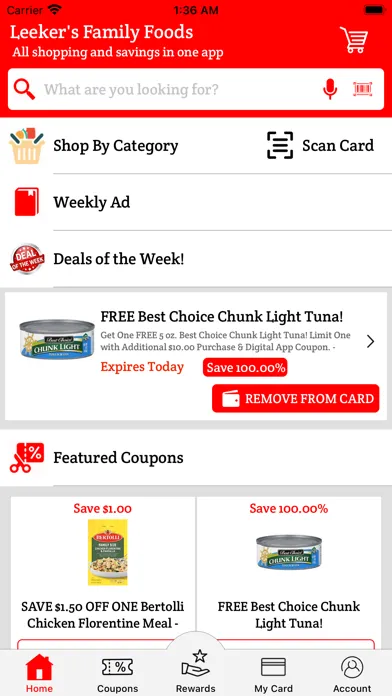 Leeker's Family Foods Screenshots