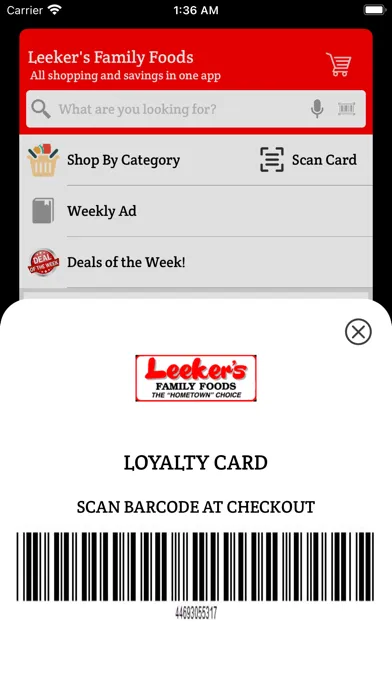 Leeker's Family Foods Screenshots