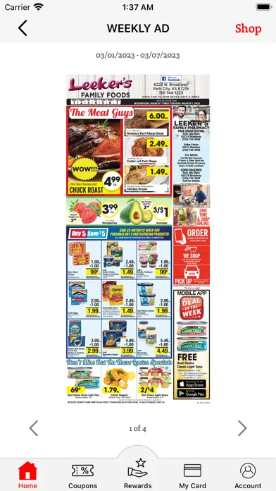 Leeker's Family Foods Screenshots
