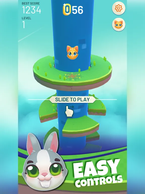 Capturas de pantalla de Plush Jump: Skill Tap Platform iPad 