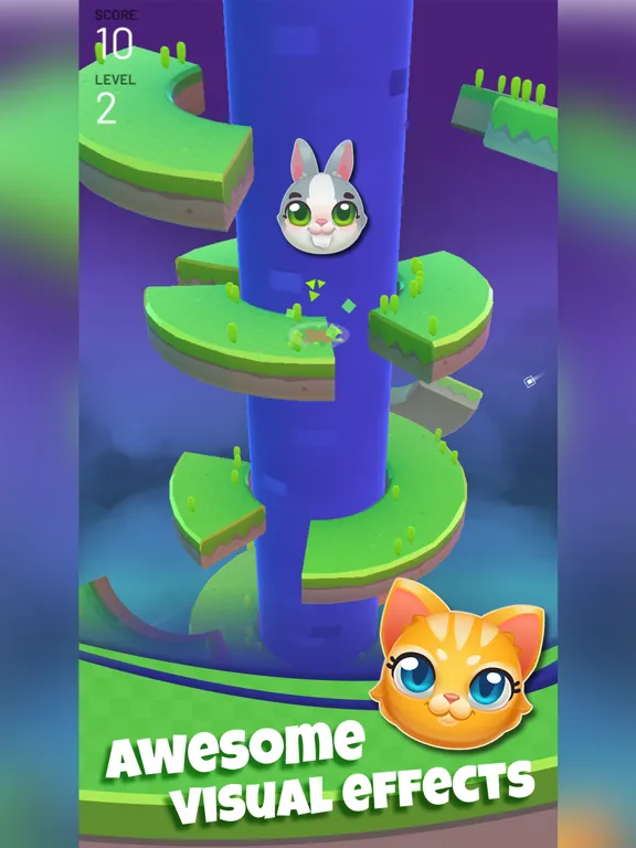 Capturas de pantalla de Plush Jump: Skill Tap Platform iPad 