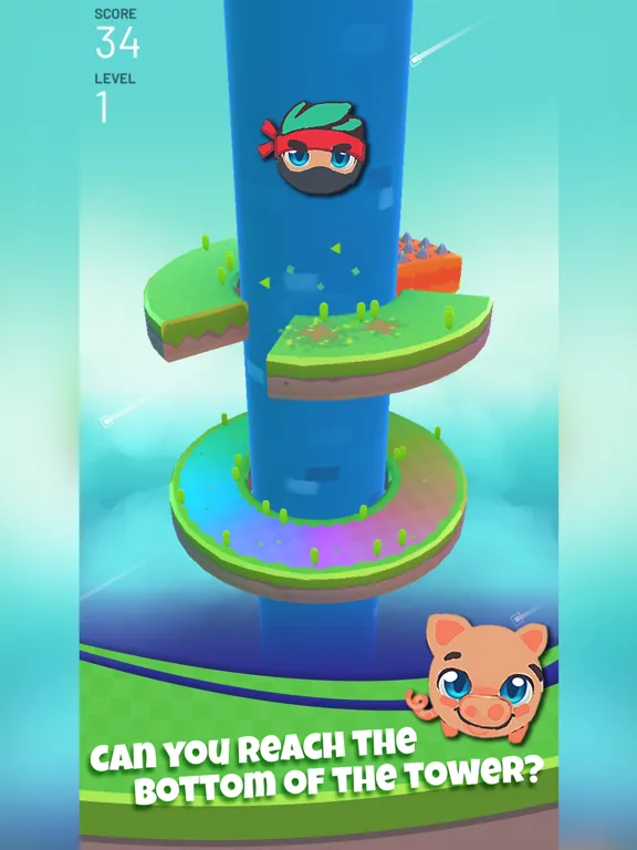 Capturas de pantalla de Plush Jump: Skill Tap Platform iPad 
