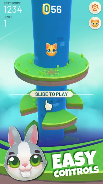 Capturas de pantalla de Plush Jump: Skill Tap Platform