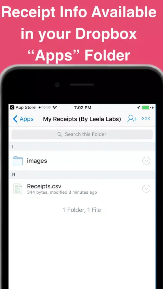 Receipt Scanner (for Dropbox) স্ক্রিনশট