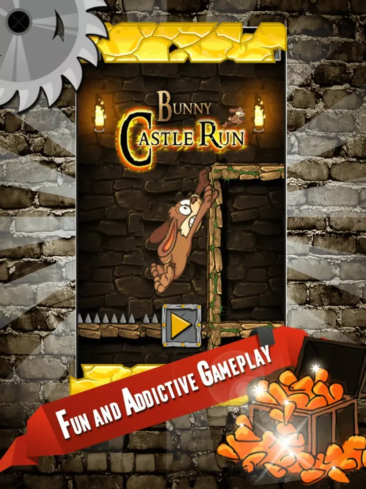 Capturas de pantalla de Bunny Castle Run iPad 
