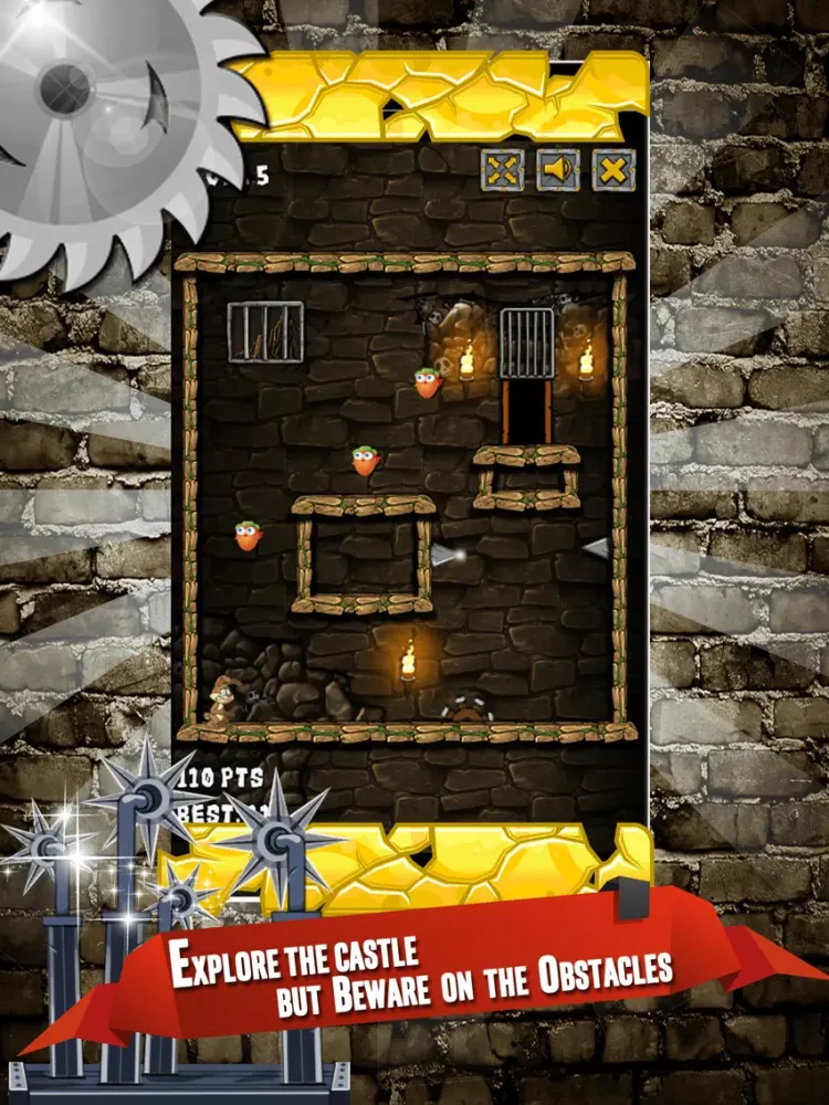 Capturas de pantalla de Bunny Castle Run iPad 