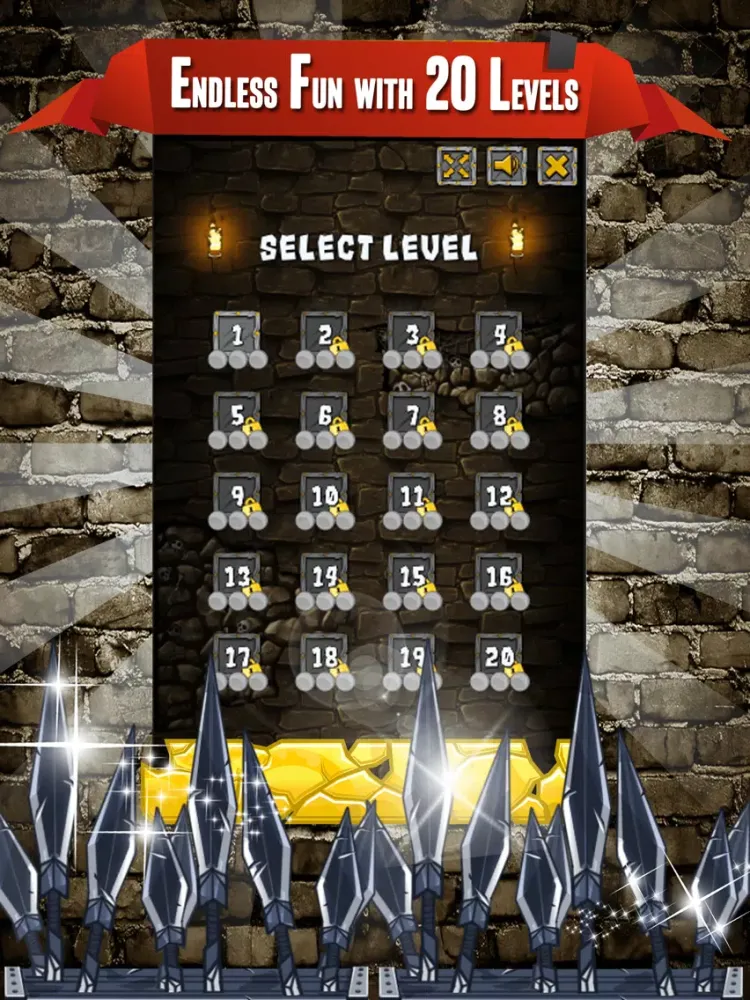 Capturas de pantalla de Bunny Castle Run iPad 