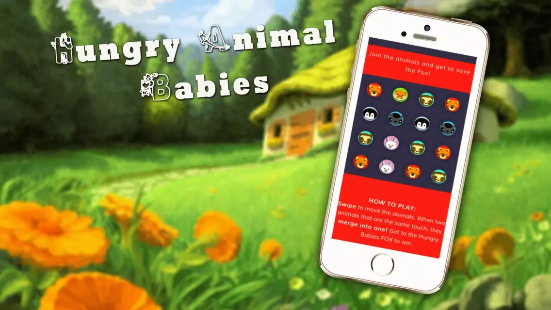 Captures d'écran de Hungry Animal Baby