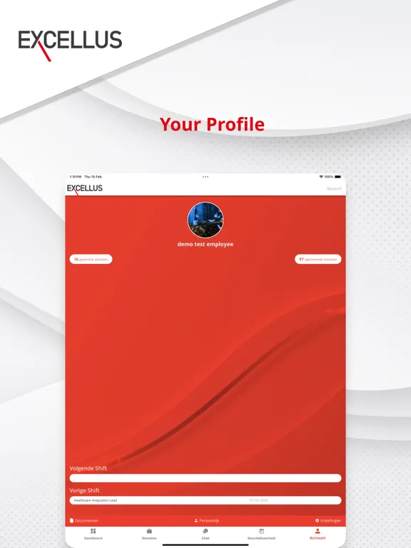 Zrzuty ekranu Excellus iPad 