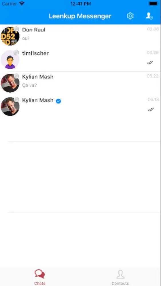 Leenkup Messenger Screenshots