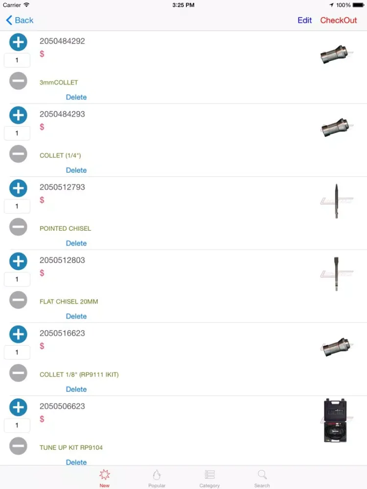 CP - Tools iPad  Screenshots