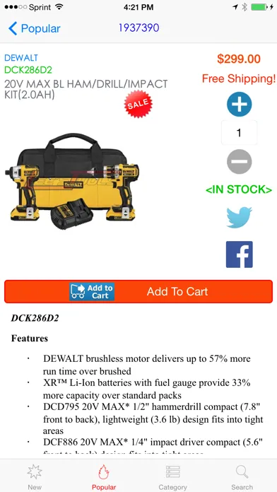 Lee's Tools for Dewalt 스크린샷