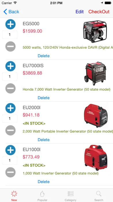 Honda Power Equipment - Lee's Tools سکرین شاٹس