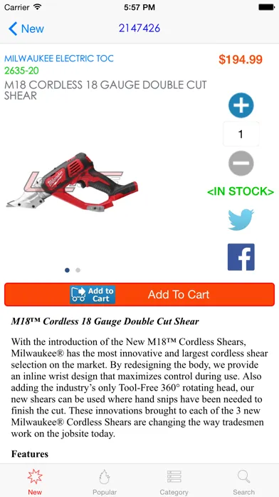 Lee's Tools for Milwaukee Electric应用截图