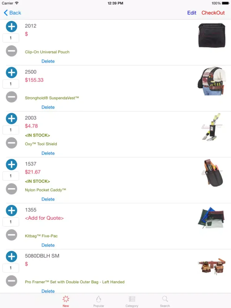 Tangkapan skrin Lee’s Tools For Occidental iPad 