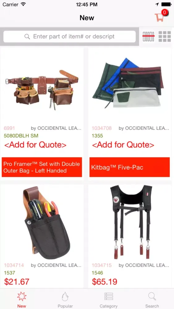 Tangkapan skrin Lee’s Tools For Occidental
