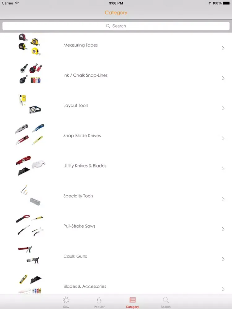 ภาพหน้าจอของ Tajima Tool iPad 