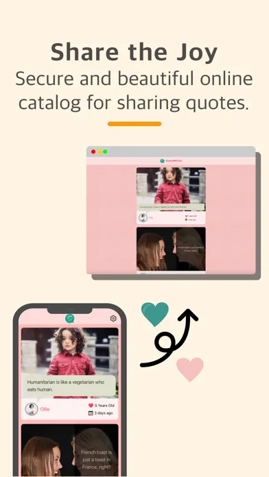 QuoteMeTots Baby & Kid Journal スクリーンショット