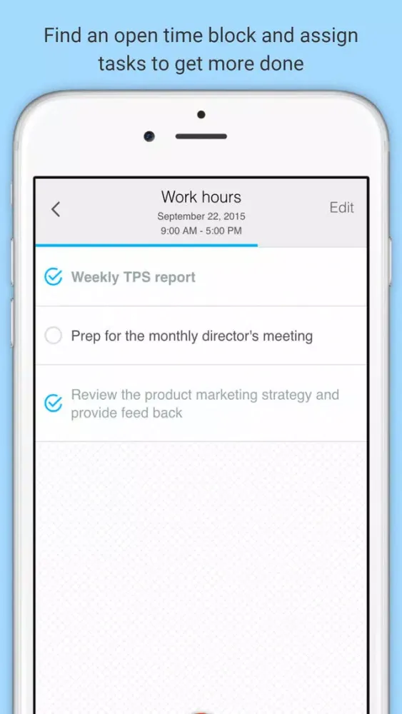 Capturas de pantalla de Tommi - Find time, get more done