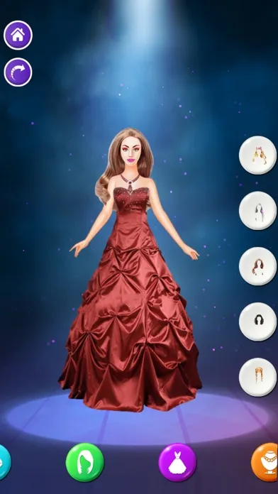 Princess Girls Dress Up سکرین شاٹس