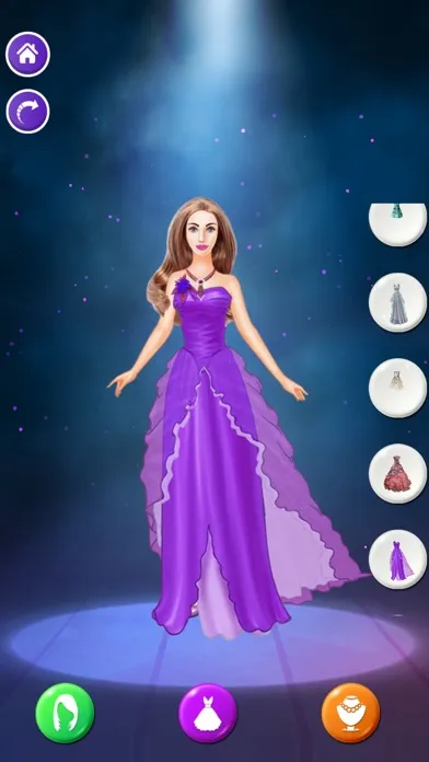 Princess Girls Dress Up سکرین شاٹس