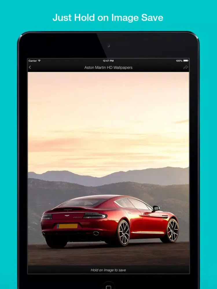 Great gallery - HD Wallpapers and Backgrounds Collection of Aston Martin Cars Edition iPad 应用截图