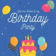 Birthday Party Card Creator