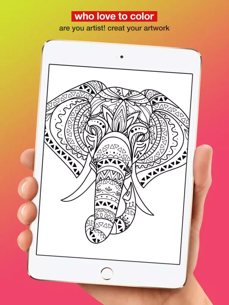 Tangkapan skrin Color Book Maker - Colors to Fill your Own Pages iPad 