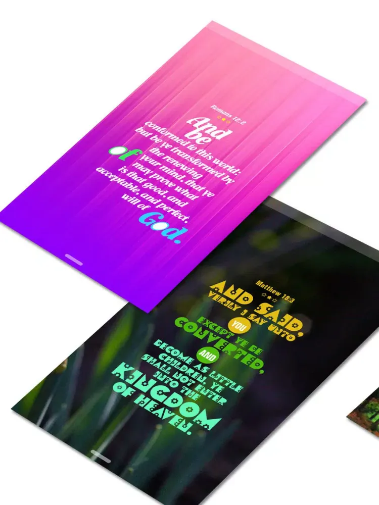 Capturas de tela do Holy Bible Quotes Wallpapers Lock Screen Themes iPad 