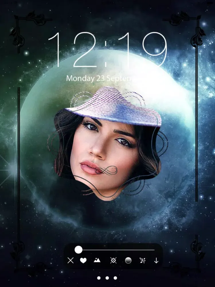 Screenshot di Wallpapers for Space & Galaxy Backgrounds Free iPad 