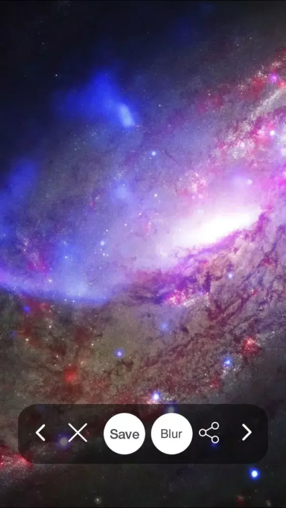 Screenshot di Wallpapers for Space & Galaxy Backgrounds Free
