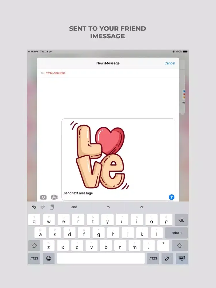 PopArt Sticker - Comic Sticker iPad  سکرین شاٹس