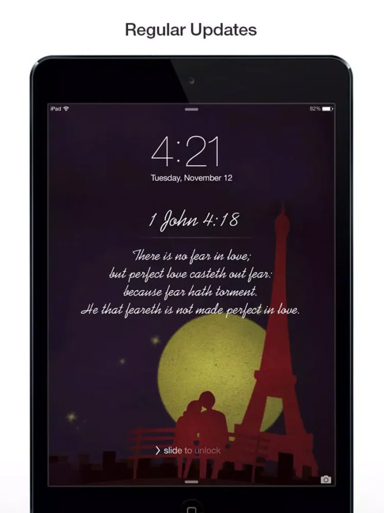 Love Bible Quotes & Verses Wallpapers / Background iPad 應用截圖