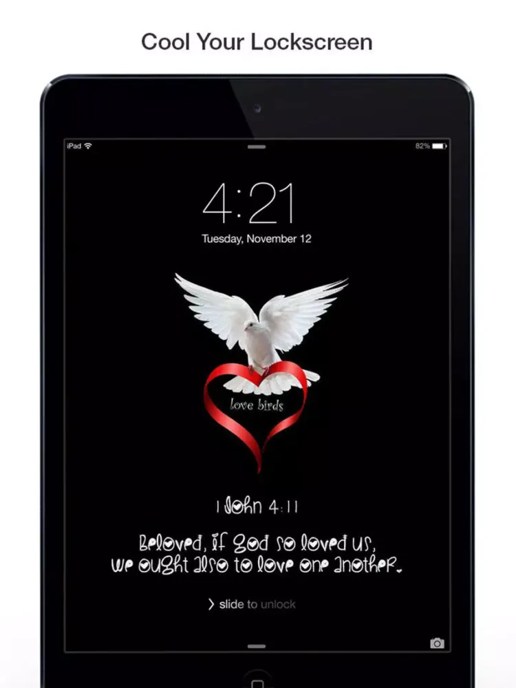 Love Bible Quotes & Verses Wallpapers / Background iPad 應用截圖