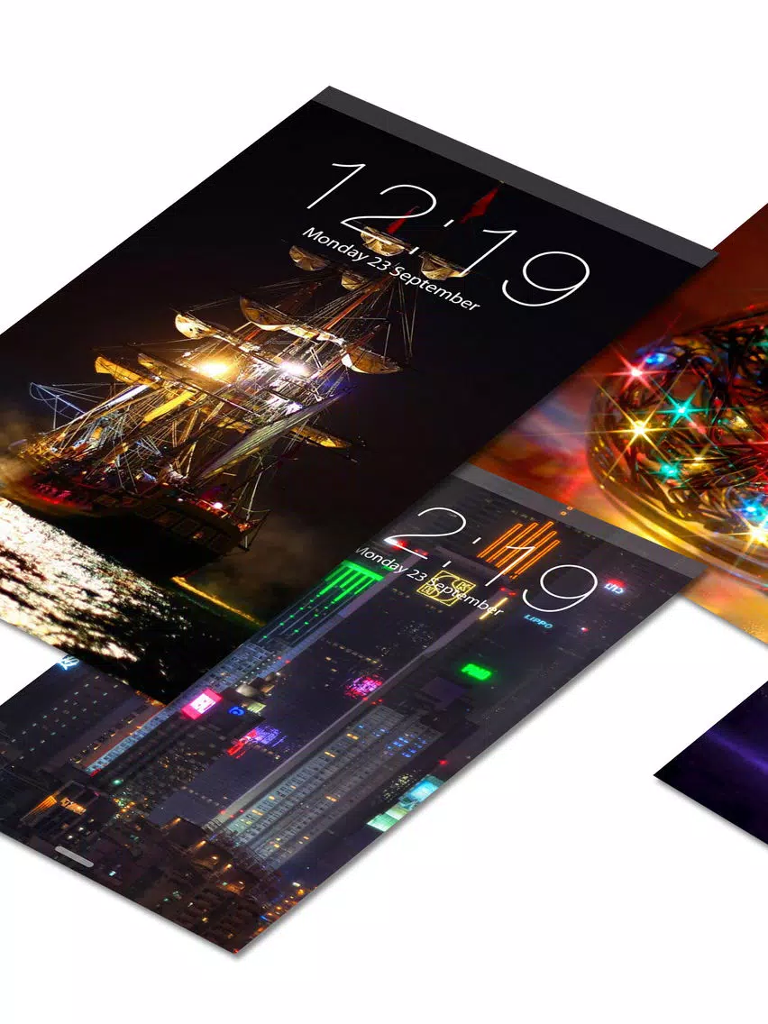 Ảnh chụp màn hình của Sparkle Wallpapers iPad 