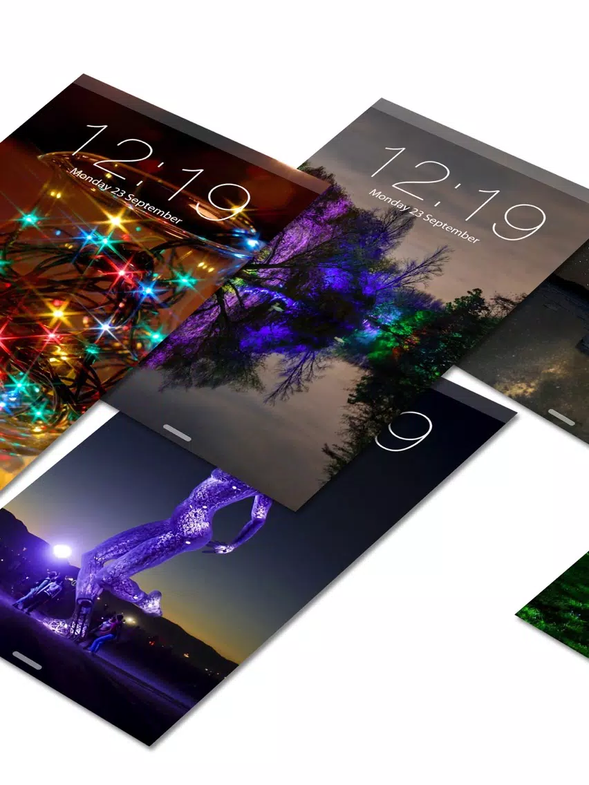 Ảnh chụp màn hình của Sparkle Wallpapers iPad 