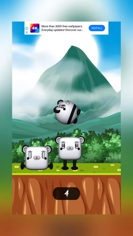 Funny Panda Jumping應用截圖