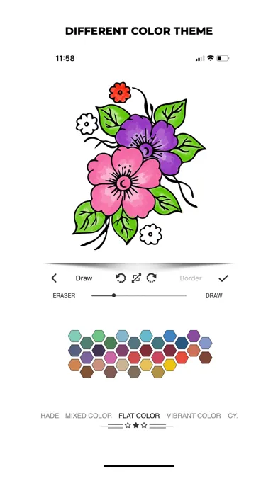Coloring Sketch Book Pages Screenshots