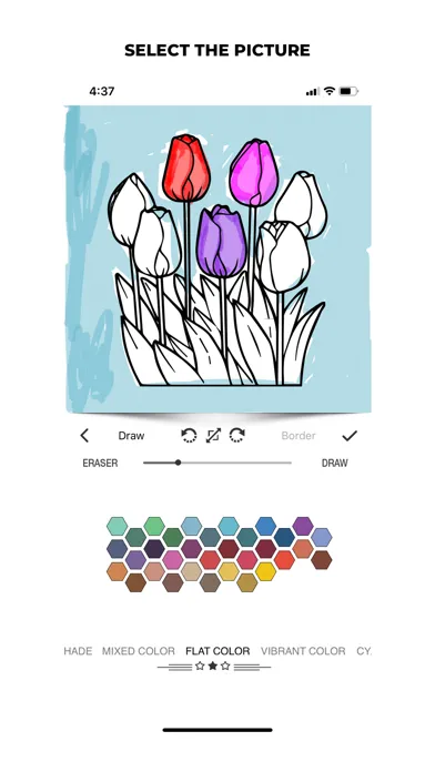 Coloring Sketch Book Pages Screenshots
