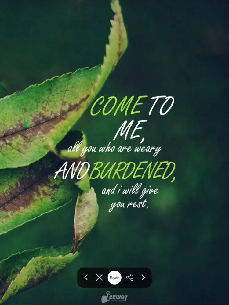 Spiritual Bible Quotes & Verses Wallpapers Themes iPad  Screenshots