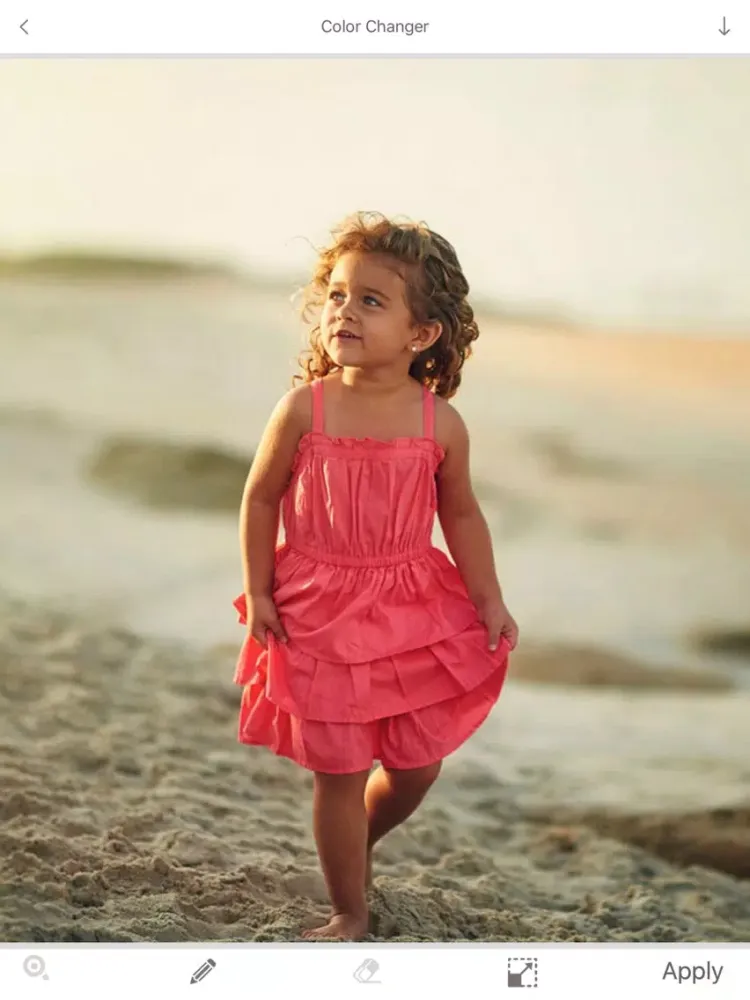 Photos Color Changer App iPad  Screenshots