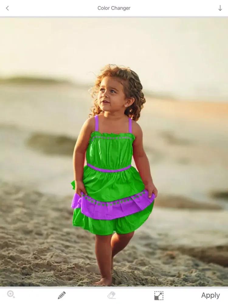 Photos Color Changer App iPad  Screenshots